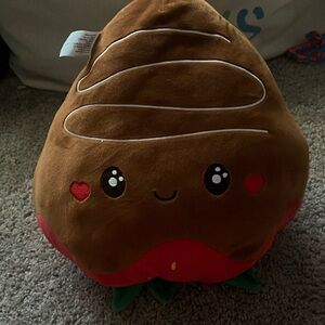 Chocolate covered strawberry plush friend